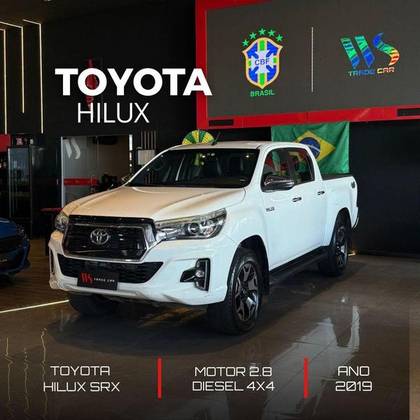 TOYOTA HILUX 2.8 SRX 4X4 CD 16V DIESEL 4P AUTOMÁTICO TOYOTA HILUX 2.8 SRX 4X4 CD 16V DIESEL 4P AUTOMÁTICO